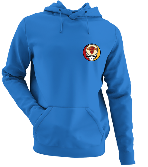 Flagler - Premium Grateful Dead Left Chest Hoodie - Heather Royal - 5