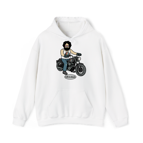 Jerry and His Hog - Life is dead.® Hoodie