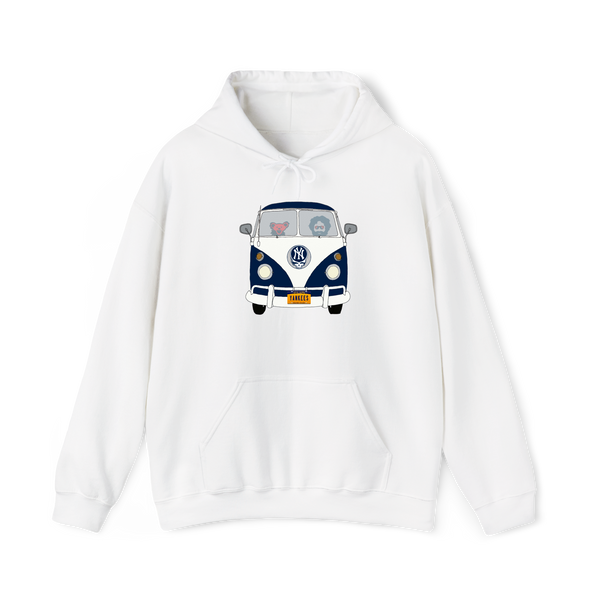 Jerry and The Bear - Life is dead.® Yankees Bus Hoodie