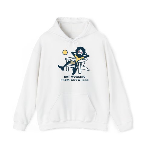 Jerry's Not Workin' From Anywhere - Life is dead.® Hoodie