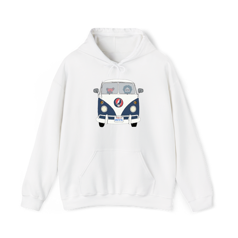 Jerry and The Bear Road Trippin' - Life is dead.® Hoodie