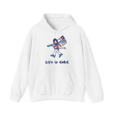 Skier Jerry - Life is dead.® Hoodie