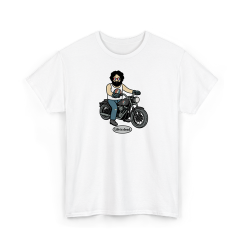 Jerry and His Hog - Life is dead.® Tee