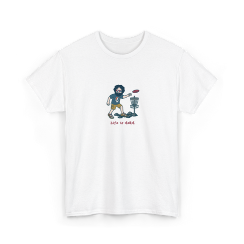 Disc Golf Jerry - Life is dead.® Tee