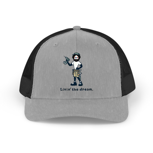 Jerry's Livin' The Dream - Life is dead.® Trucker Cap