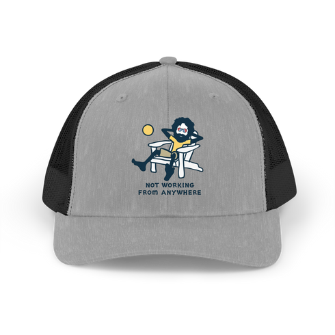 Jerry's Not Workin' From Anywhere - Life is dead.® Trucker Cap