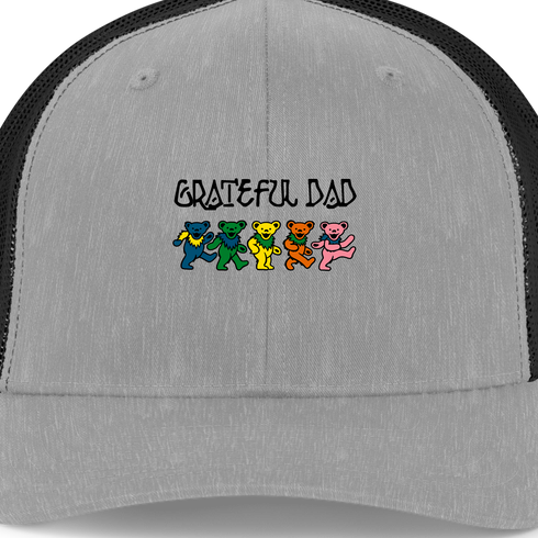 Grateful Dad Dancing Bears Trucker Cap