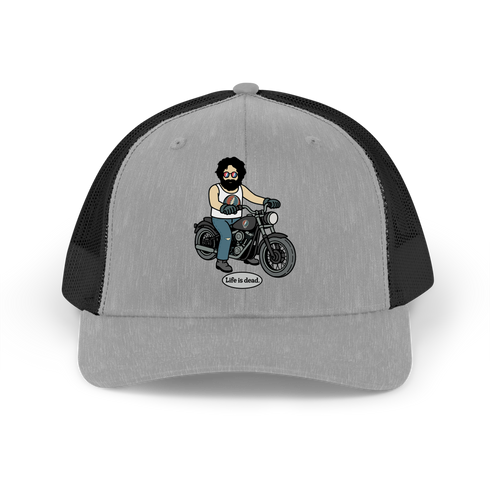 Jerry and His Hog - Life is dead.® Trucker Cap