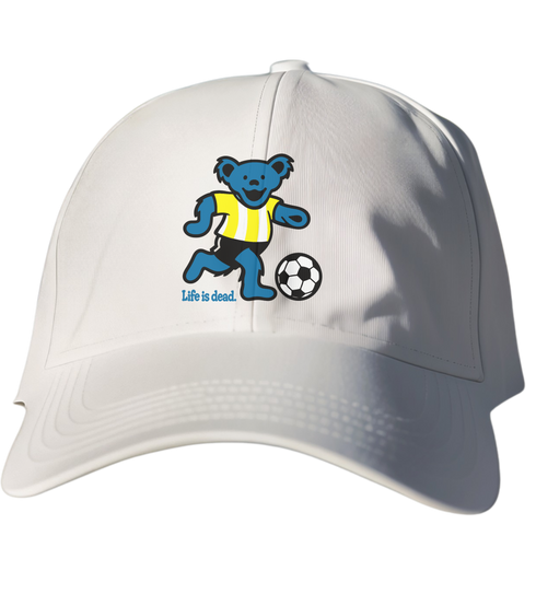 Futbol Bear - Life is dead.® Dad Hat