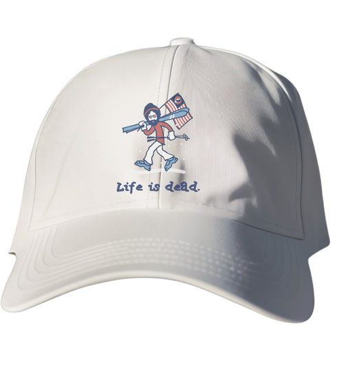 Skier Jerry - Life is dead.® Dad Hat