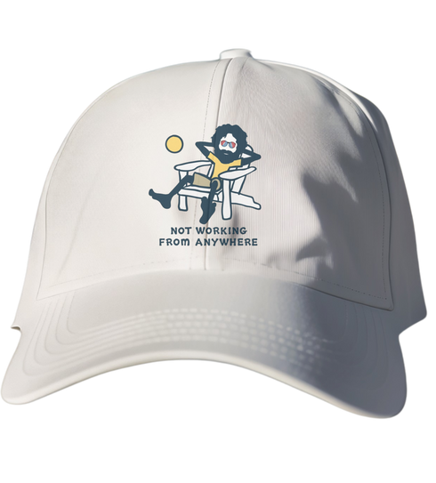 Jerry's Not Workin' From Anywhere - Life is dead.® Dad Hat