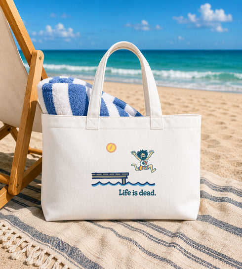 Lake Life Jerry - Life is dead.® Tote