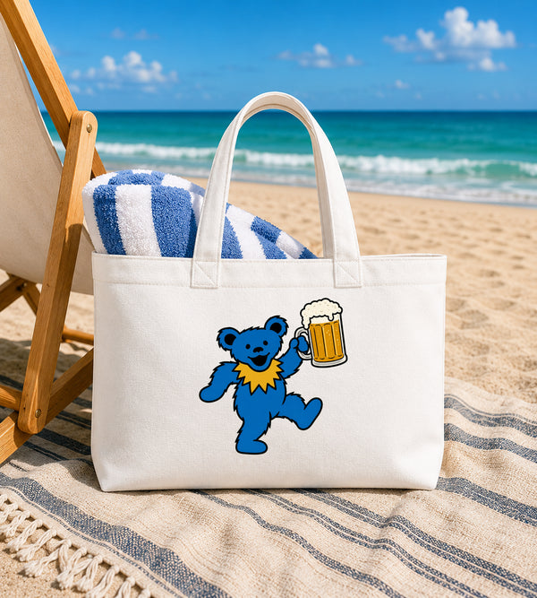 Beer Lovin' Bear - Life is dead Tote
