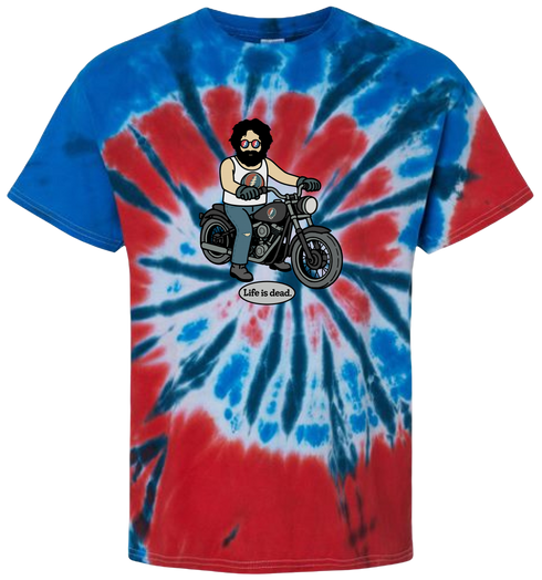 Jerry and His Hog - Life is dead.® Tie-Dye