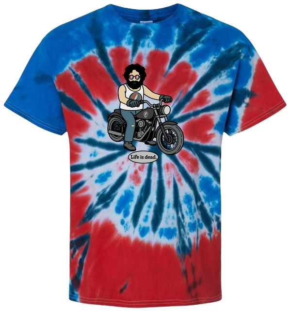 Jerry and His Hog - Life is dead.® Tie-Dye