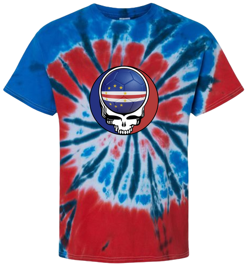 Cape Verde World Cup 2026 Stealie Ball Tie-Dye