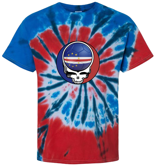 Cape Verde World Cup 2026 Stealie Ball Tie-Dye