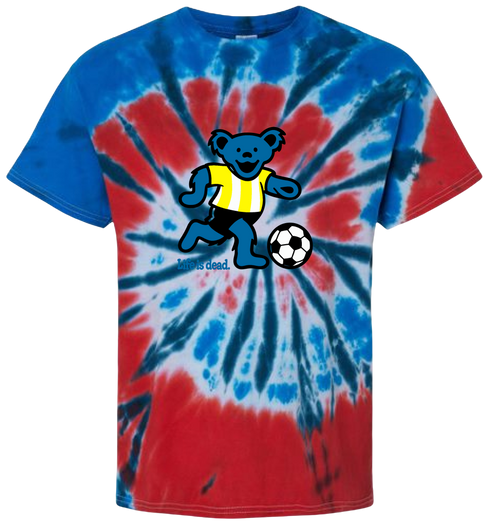 Futbol Bear - Life is dead.® Tie-Dye