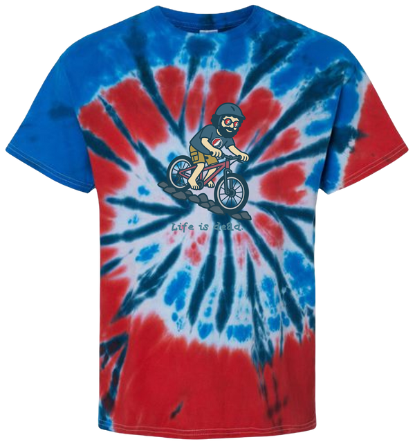 Jerry's Mountain Biking - Life is dead.® Tie-Dye