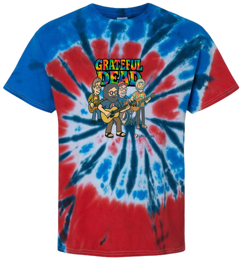 Jerry and The Boys - Life is dead.® Tie-Dye