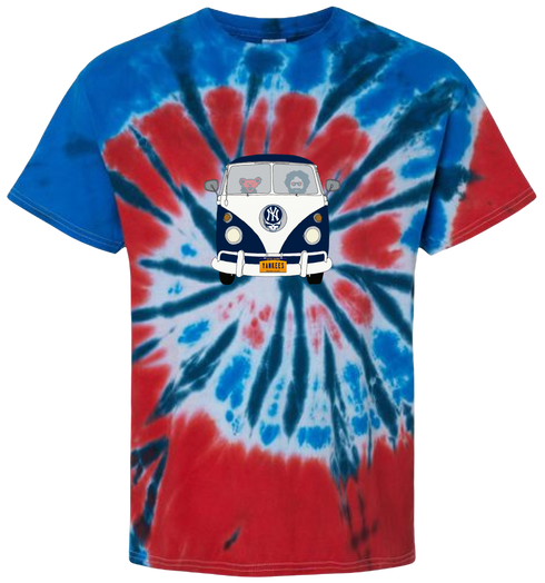 Jerry and The Bear - Life is dead.® Yankees Bus Tie-Dye