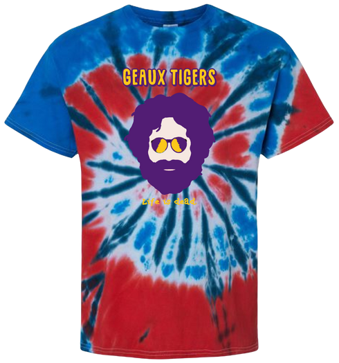 LSU Jerry - Life is dead.® Tie-Dye