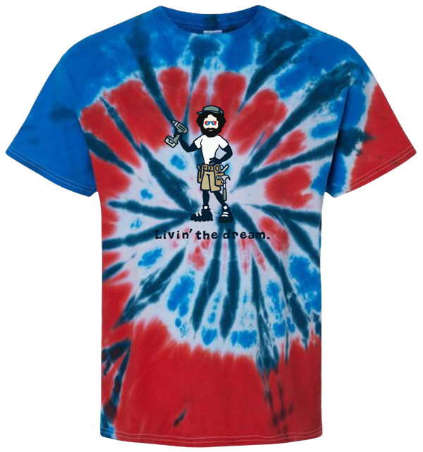 Jerry's Livin' The Dream - Life is dead.® Tie-Dye