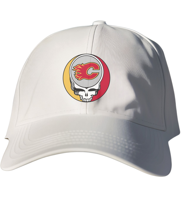 Flames Stealie Dad Hat