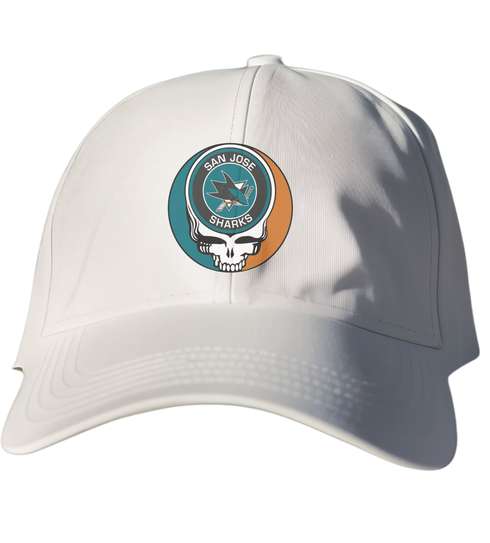 Sharks Stealie Dad Hat
