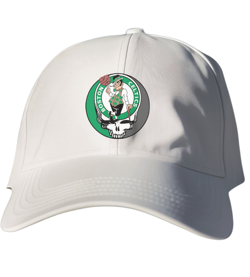 Boston Celtics Leprechaun Stealie Dad Hat