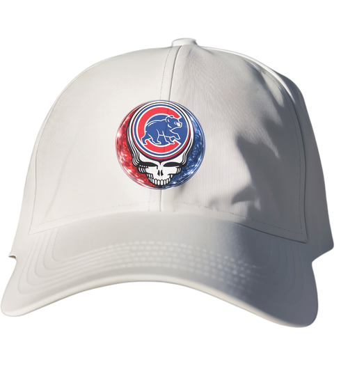 Chicago Cubs Crystal Stealie Stealie Dad Hat