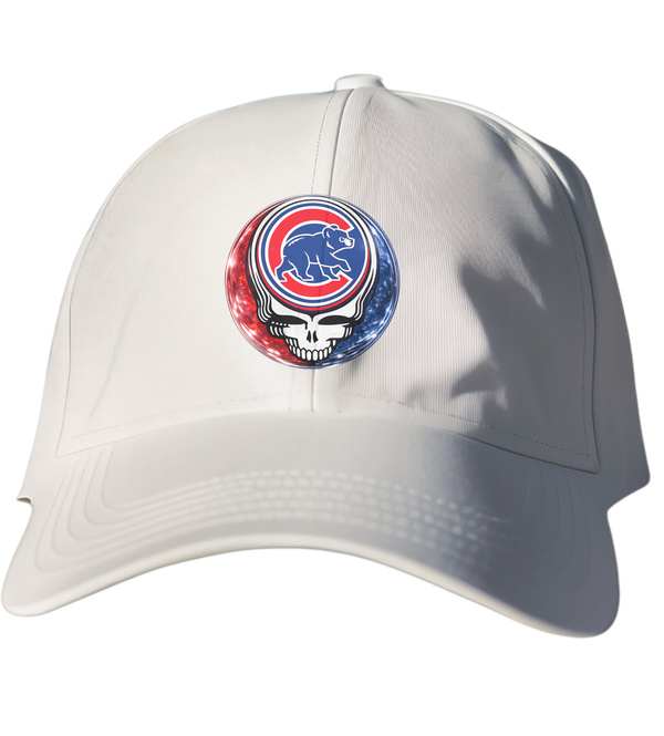 Chicago Cubs Crystal Stealie Stealie Dad Hat