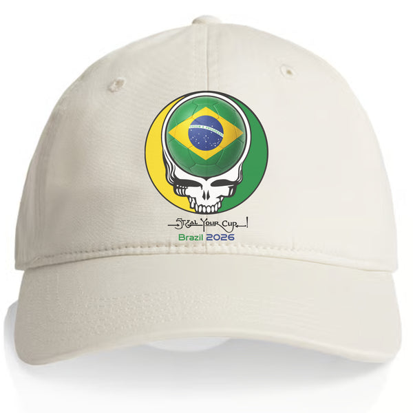 Brazil FIFA New Ball Stealie Dad Hat