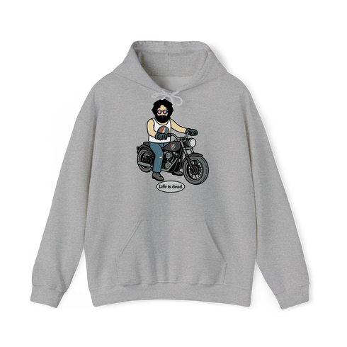 Jerry and His Hog - Life is dead.® Hoodie