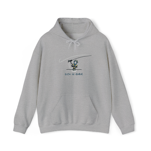 Jerry' Fly Fishin' - Life is dead.® Hoodie