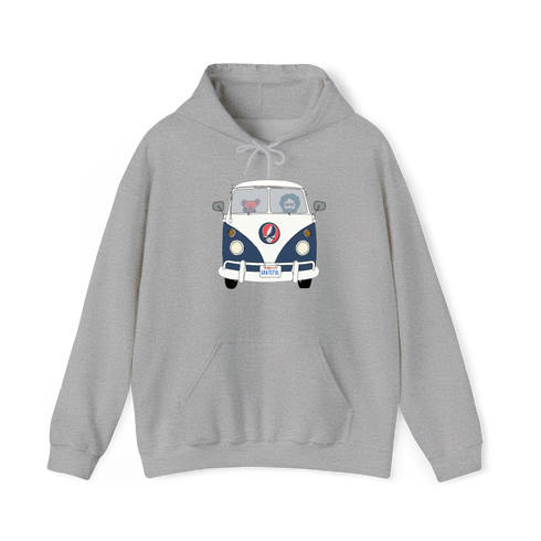 Jerry and The Bear Road Trippin' - Life is dead.® Hoodie
