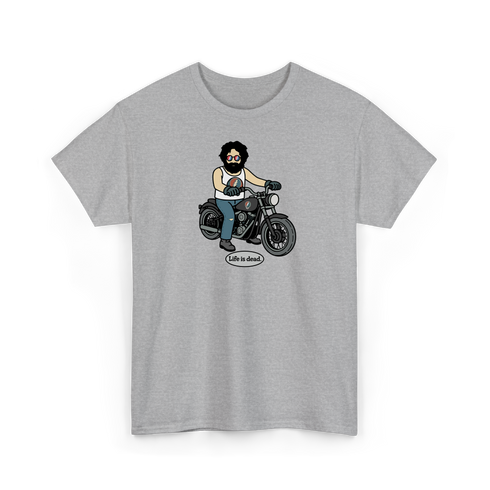 Jerry and His Hog - Life is dead.® Tee