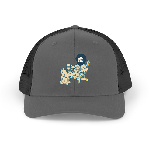 Chillin' Jerry Life is dead. Trucker Cap