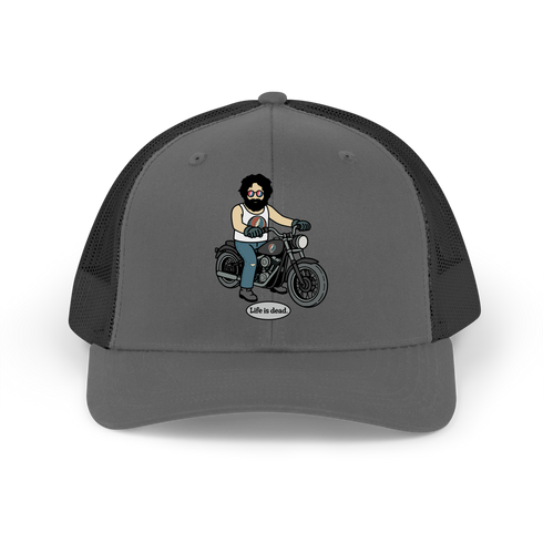 Jerry and His Hog - Life is dead.® Trucker Cap