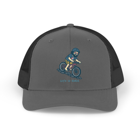 Jerry's Mountain Biking - Life is dead.® Trucker Cap