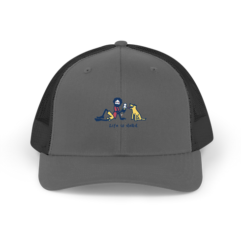 Jerry and Frank are Sharin' - Life is dead.® Trucker Cap