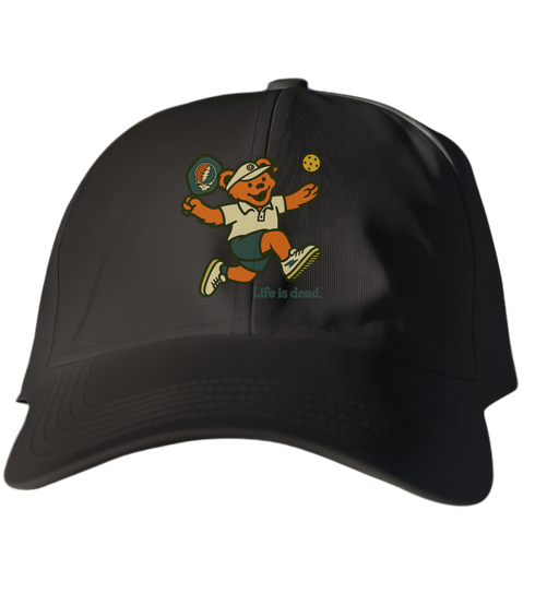 Pickleball Bear - Life is dead.® Dad Hat
