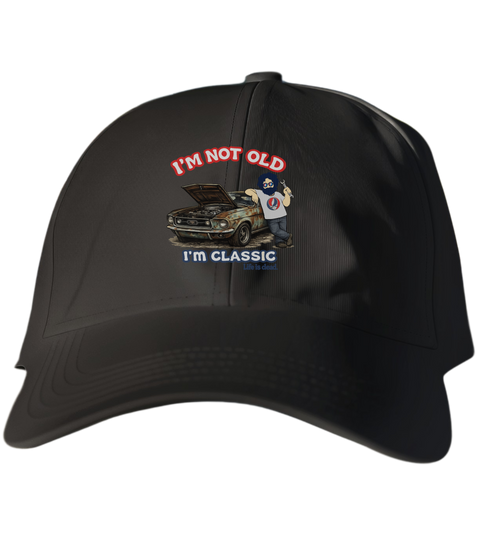I'm Not Old. I'm Classic. - Life is dead. Jerry Dad Hat