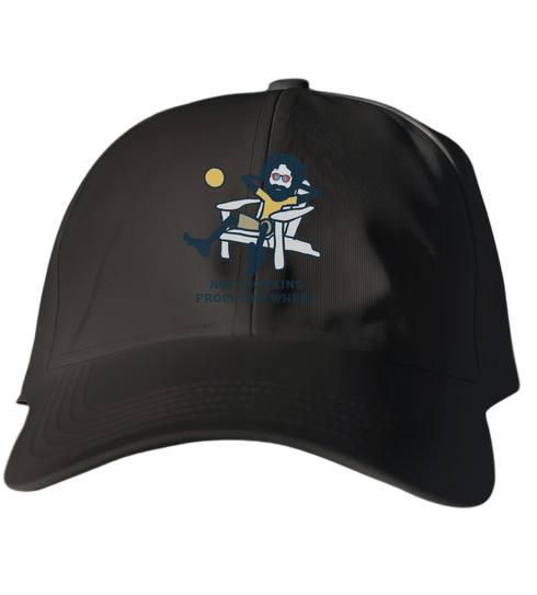 Jerry's Not Workin' From Anywhere - Life is dead.® Dad Hat