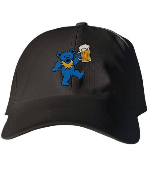 Beer Lovin' Bear - Life is dead Dad Hat