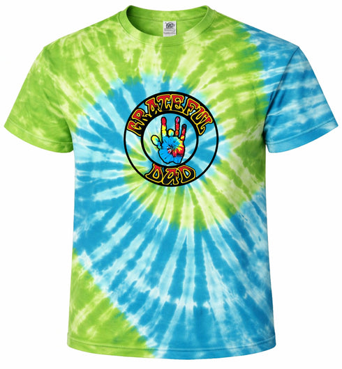 Grateful Dad Hand - Life is dead.® Tie-Dye