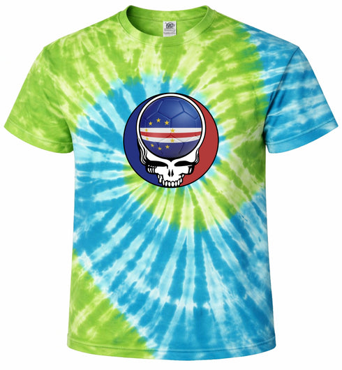 Cape Verde World Cup 2026 Stealie Ball Tie-Dye
