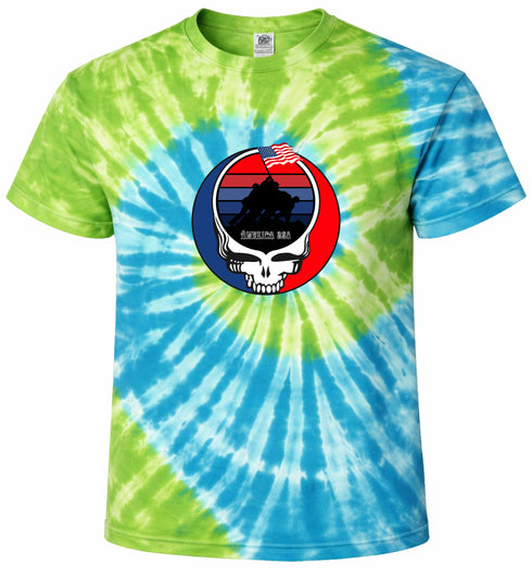 America 250 Iwojima Stealie - Life is dead.® Tie-Dye
