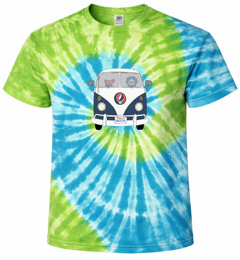 Jerry and The Bear Road Trippin' - Life is dead.® Tie-Dye
