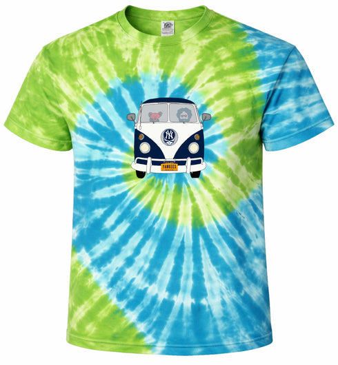 Jerry and The Bear - Life is dead.® Yankees Bus Tie-Dye